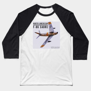 2-Sided F-86 Sabre “Jolley Roger” Baseball T-Shirt